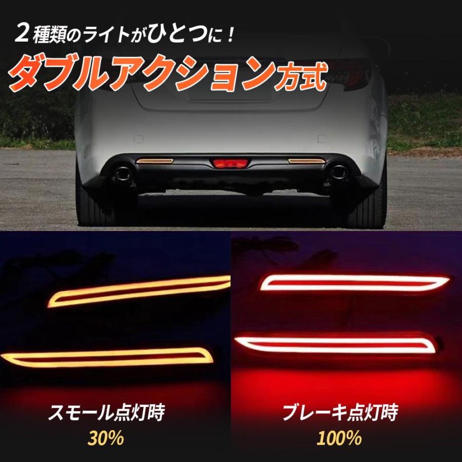 LED リフレクター シーケンシャル ウインカー 流れる テールランプ