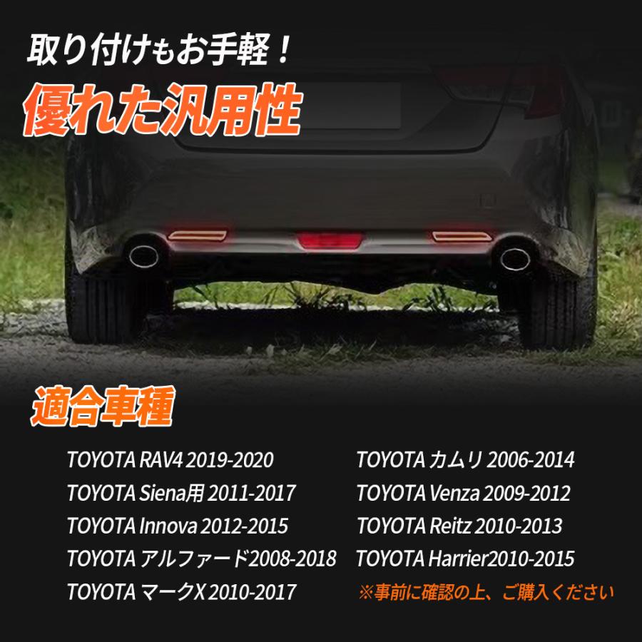 LED リフレクター シーケンシャル ウインカー 流れる テールランプ