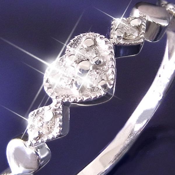 高速配送 ハートダイヤリング 指輪 セブンストーンリング 19号 Ds S K Y Shop 通販 Yahoo ショッピング 見つけた人ラッキー Newmatic Ae