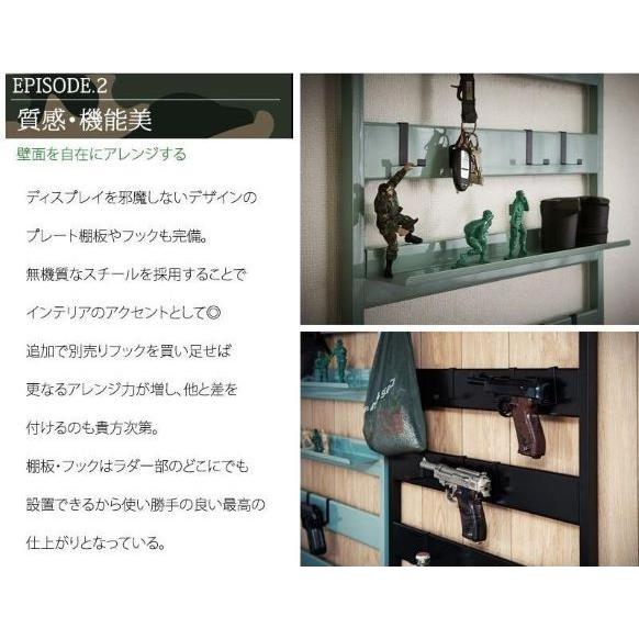 突っ張りラック オープンシェルフ おしゃれ 幅66cm 壁面収納 ワードローブ コンパクト つっぱり棚 収納棚 収納ラック オープンラック 薄型_3