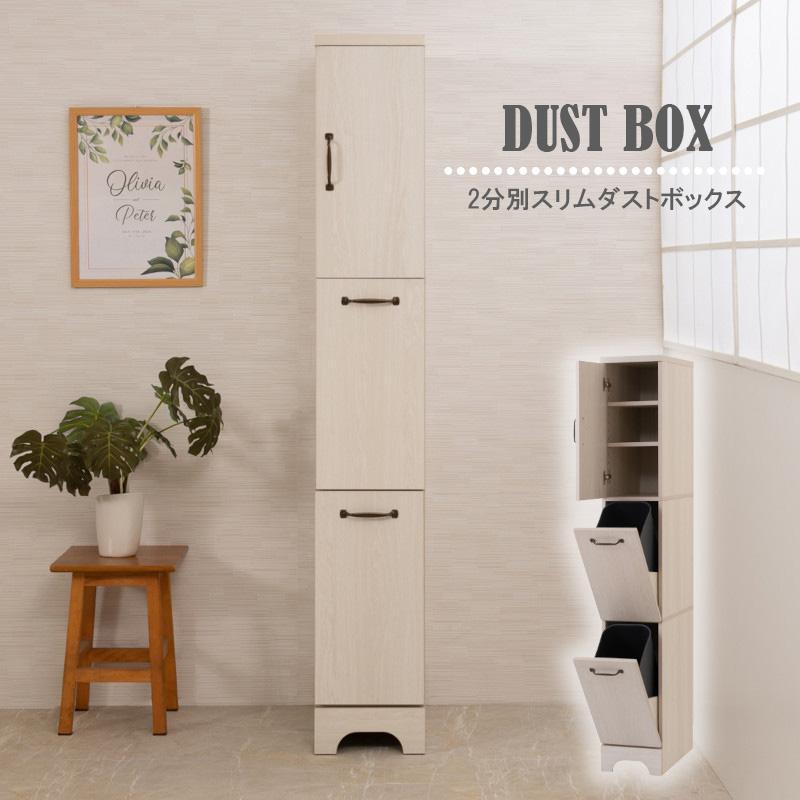 ゴミ箱 ダストボックス 分別 スリム おしゃれ 収納 幅25cm ゴミ箱収納