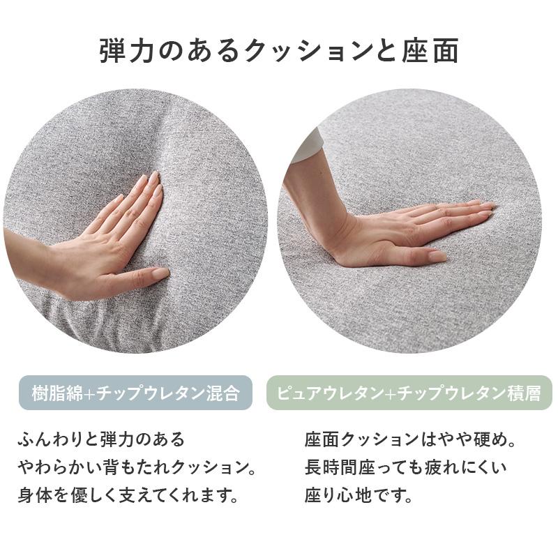 ソファ 3人掛け ローソファ ソファー 幅180cm クッション付き 洗えるカバー おしゃれ リビング ゆったり レイアウト自由 分割タイプ シンプル_12
