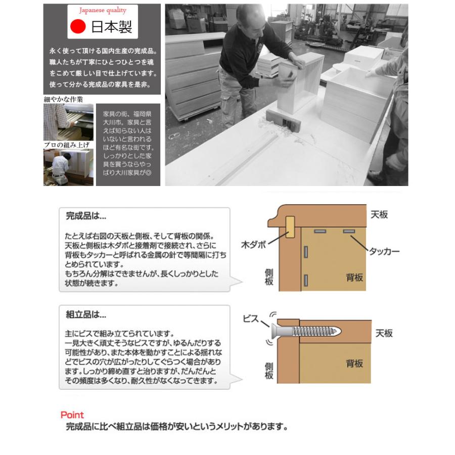 チェスト 幅30cm 5段 スリム おしゃれ 国産 完成品 カウンター下収納 ランドリー ダイニング リビング キャビネット おしゃれ キッチン収納 引き出し 桐 隙間_5