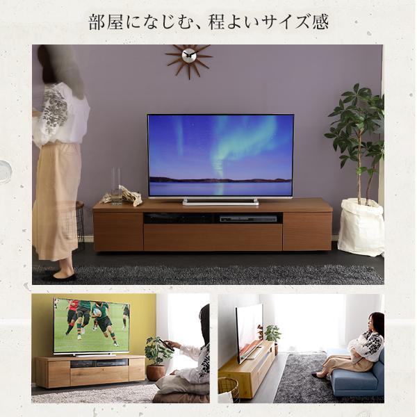 テレビ台 ローボード おしゃれ 木製 180 収納 白 TV台 TVボード北欧 40