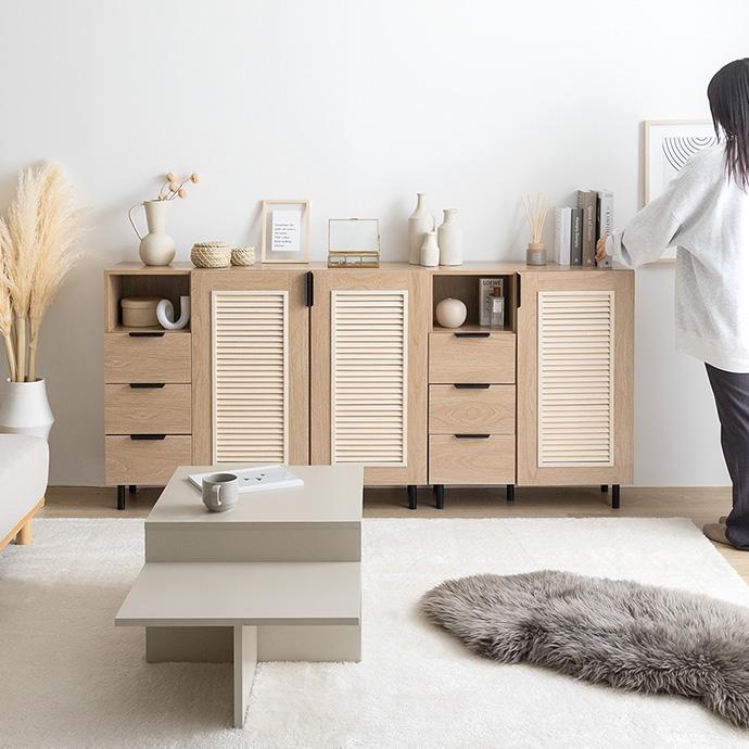 キャビネット チェスト シェルフ ローチェスト 韓国 北欧 ※送料込み キャビネット おしゃれ 幅70cm スリム リビング収納 収納棚 本棚