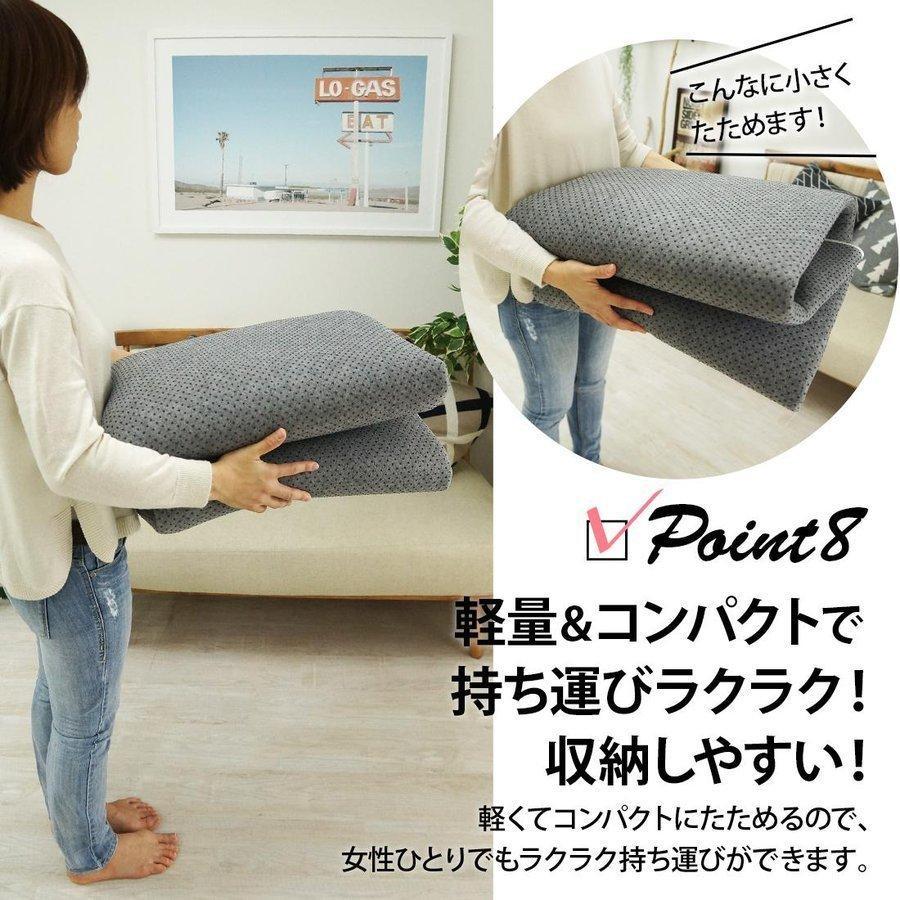 ラグ ラグマット おしゃれ 夏 北欧 フランネル 低反発 撥水 190×190 洗える 6畳 8畳 夏 絨毯 滑り止め 年中 防音 正方形_23