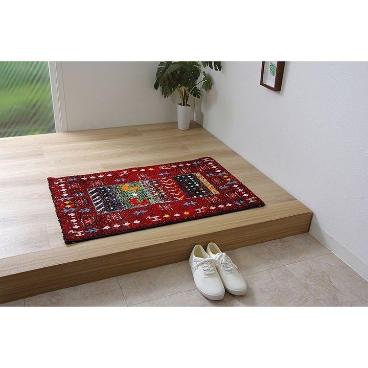 ギャべ　玄関マット 手織りギャッベ玄関マット（玄関マット）｜通販のベルメゾンネット