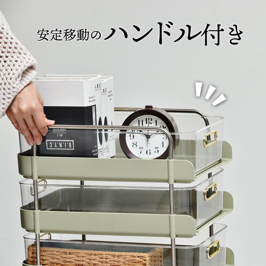 キッチンワゴン キャスタ-付き スリム おしゃれ 5段 キッチン収納 収納ラック 省スぺ−ス 隙間収納 キッチン 北欧 棚 収納棚_8