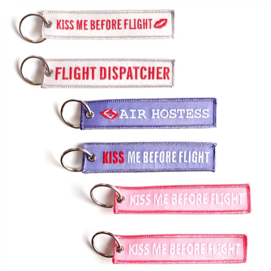 KISS ME BEFORE FLIGHT Crewtag フライトタグ クルータグ 飛行機