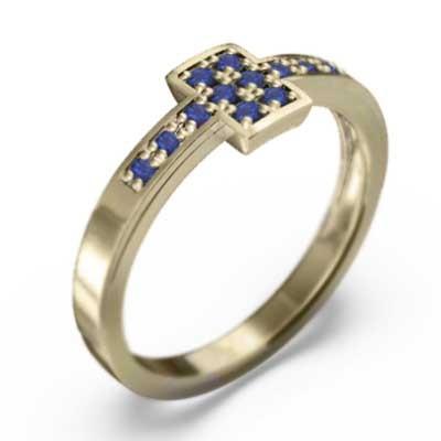 k10 指輪 サファイア 9月の誕生石