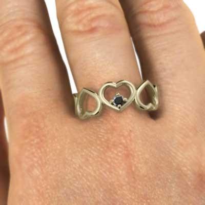 柔らかい リング 1粒石 オープンハート ブラックダイヤ K10イエローゴールド 5連ハート Rc 0170k10yg i スカイベル 通販 Yahoo ショッピング 値下げ Karmagazine Net