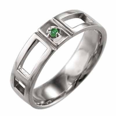 年最新海外 エメラルド リング K10ホワイトゴールド 5月の誕生石 年最新海外 Mtkbrasil Com Br