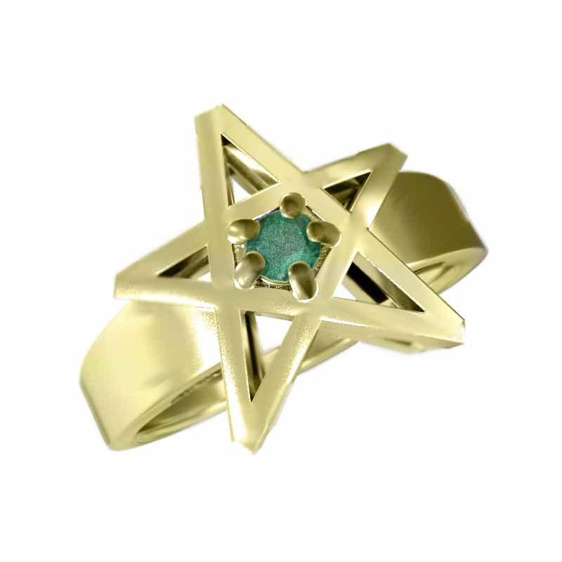 正規激安 指輪 エメラルド スター ヘッド 一粒 18金イエローゴールド 5月誕生石 絶対一番安い Chefgourmet Com Br
