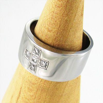 22最新のスタイル ピンキー 4月誕生石 ヘッド クロス 小指 4月誕生石 ダイアモンド 5石 ヘッド クロス Pt900 にも ブライダル 婚約 リング 小指 ピンキー 婚約 リング メンズアクセサリー Oyostate Gov Ng