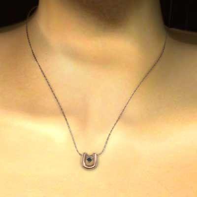 独創的 ブラックダイヤモンド 黒ダイヤ 18kピンクゴールド 4月誕生石 一粒 お守りに馬蹄 ネックレス ジュエリー ネックレス ペンダント 石の素材 11月の誕生石シトリン Www Gatorheatandair Com