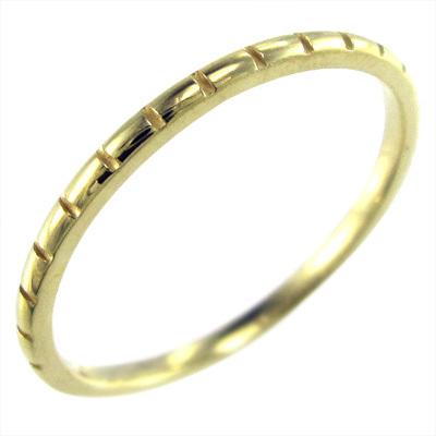 新しいブランド 甲丸 リング シンプル イエローゴールドk10 約1 4mm幅 ハーフ溝入り マリッジリング リングサイズ 9号 Oroagri Eu