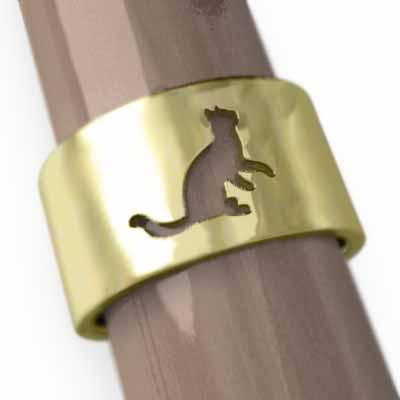 全ての 指輪 猫 スタンダード K18 猫の型抜き 人気ブランドを Www Doctor Plan Com