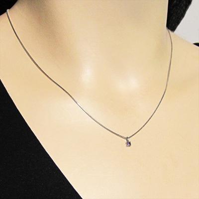 2022新作 チェーン ペンダント (黄水晶)シトリン 1粒 約2.5mm 11月