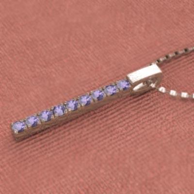 中サイズ ペンダントトップとネックレス k18ピンクゴールド プレート アメシスト 2月誕生石の画像