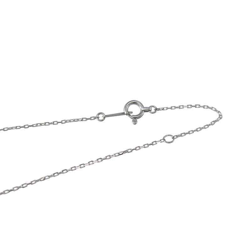 ファイブストーン ペンダント プレート 11月誕生石 白金（プラチナ）900 ブルートパーズ(青)の画像