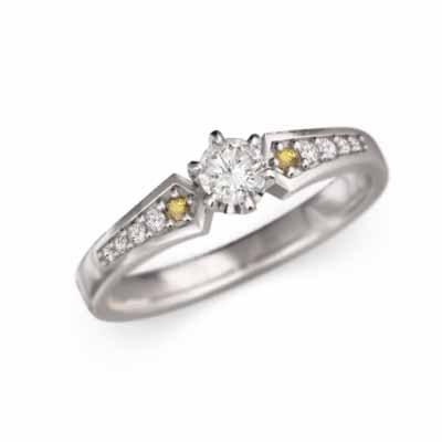 日本正規取扱商品 婚約指輪 シトリン(黄水晶) シトリン(黄水晶) 11月の誕生石 プラチナ900