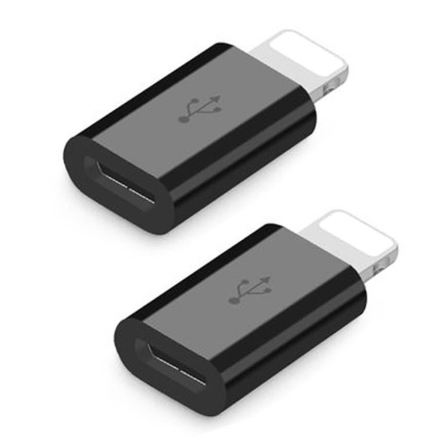 2個セット Micro USB to Lightning変換アダプタ 変換用 マイクロ USB アダプタ  ライトニング 充電 8pin ８ピン 選べる配送方法｜skybird｜04