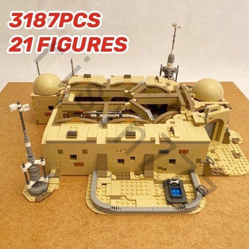 スターウォーズ leg0レゴ75290互換品 モス アイズリー カンティーナ ブロック 知育 手作り おもちゃ 大人 男の子 8歳9歳10歳 誕生日 クリスマス 新年 プレゼント プレゼント 手作り 大人 男の子 誕生日 クリスマス 新年
