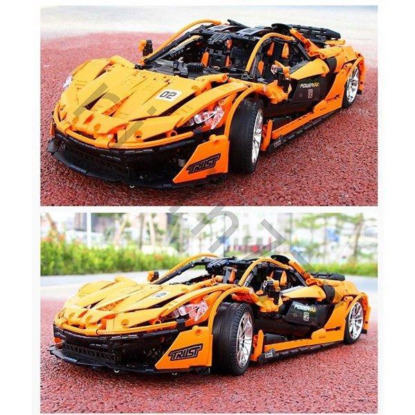 レゴ 互換品 マクラーレン P1 オレンジ テクニック ブロック クリスマス プレゼント ブロック