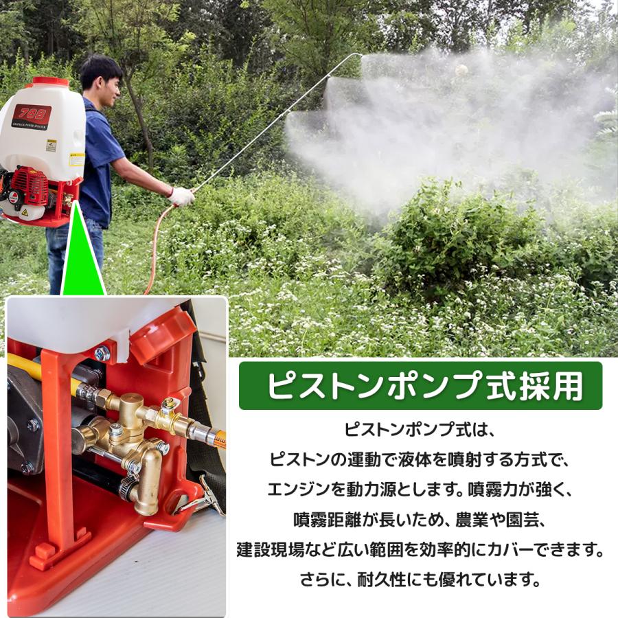 25Lタンク エンジン噴霧器 噴霧機 26cc 除草剤 農薬 散布機 園芸/ 鉄砲