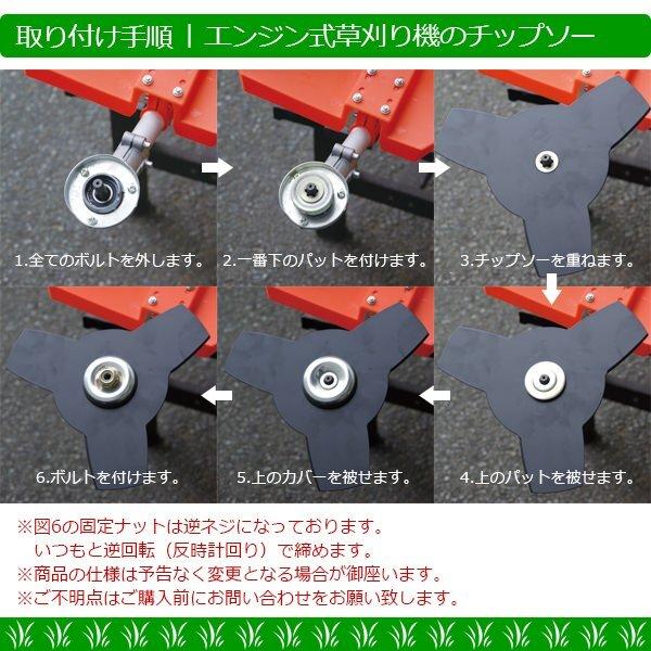 ブラシカッター（エンジン草刈り機） お得なセット エンジン式草刈り機＋6歯ブラシカッター 草刈機 52cc 刈