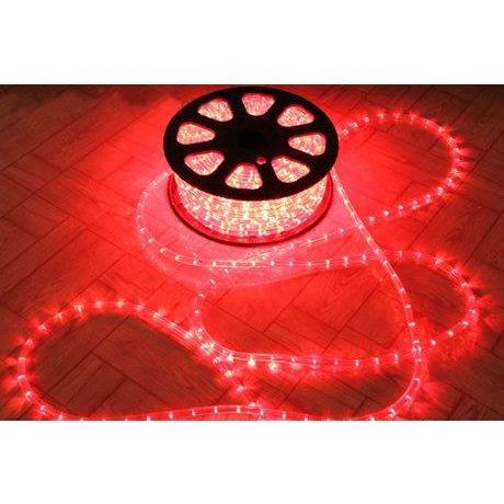 常時点灯電源ケーブル付き LEDロープライト(チューブライト) 50m 1250