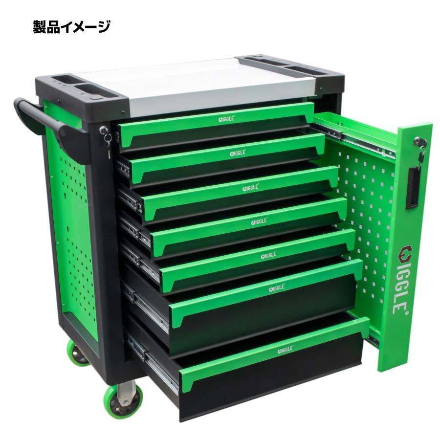 7段 キャビネット ツールボックス 工具箱 工具 深浅型 贅沢な