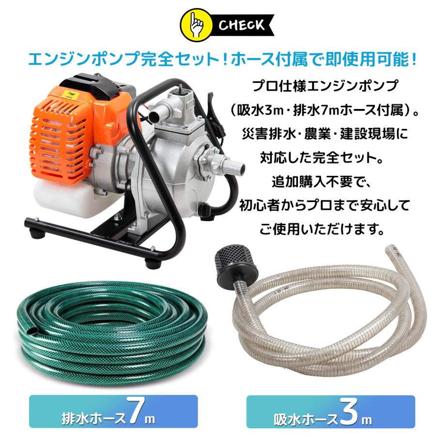 エンジンポンプ スカイホース 一式 灌水ポンプ