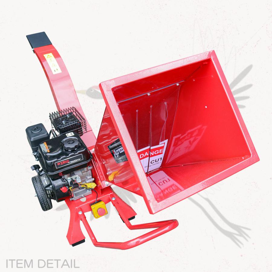 粉砕機翔鶴 7.5馬力 ウッドチッパーシュレッダー 粉砕装置最大処理径