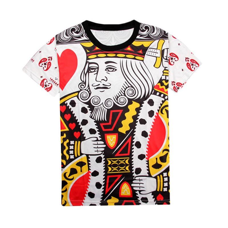 おもしろｔシャツ トランプ カードｔシャツ 半袖ｔシャツ 大きいサイズ Nini 8 Ninicosおもしろアイデア雑貨店 通販 Yahoo ショッピング