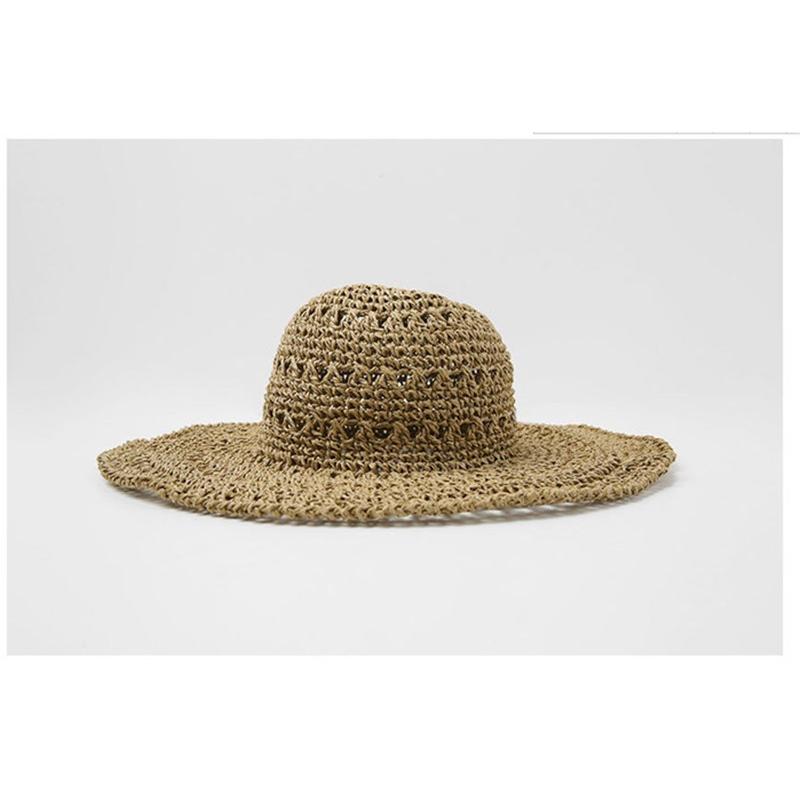 手作り 麦わら帽子 レディース 夏 折りたたみ 小さな 大きなつば 日焼け止め ビーチ帽子 Nini 3 Ninicosおもしろアイデア雑貨店 通販 Yahoo ショッピング