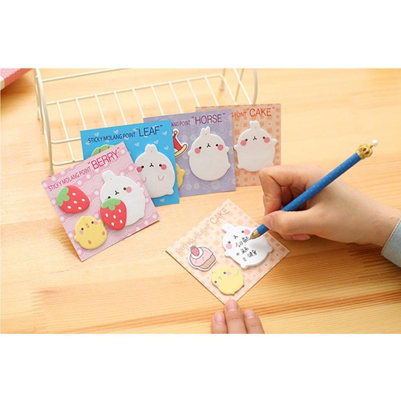 4点セット おもしろグッズ 文房具 かわいいウサギ 付箋 強粘着 グラデーション メモ ポストイット ふせん ラベルシール Nini 12 Ninicosおもしろアイデア雑貨店 通販 Yahoo ショッピング