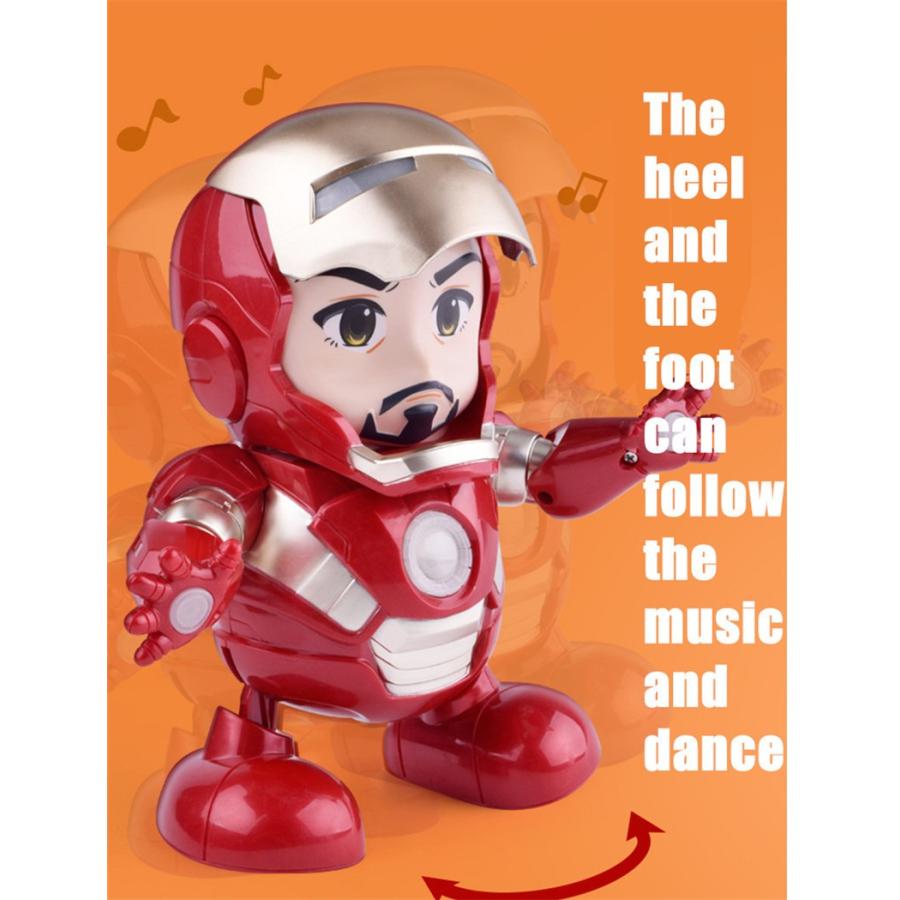 アイアンマン 子供おもちゃ Led 音楽 ロボット ダンス可能 Nini 4 Ninicosおもしろアイデア雑貨店 通販 Yahoo ショッピング