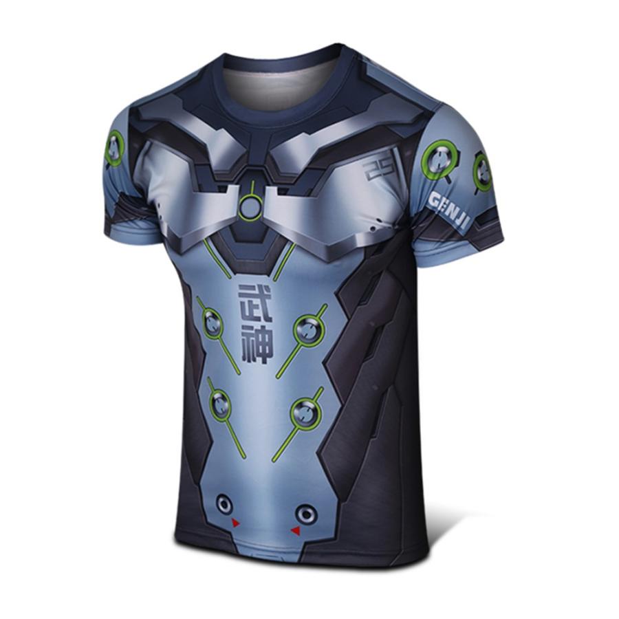 オーバーウォッチ Overwatch Genji ｔシャツ 吸汗速乾 運動tシャツ 半袖 高品質 プリント ｔシャツ Xt 00 Ninicosおもしろアイデア雑貨店 通販 Yahoo ショッピング