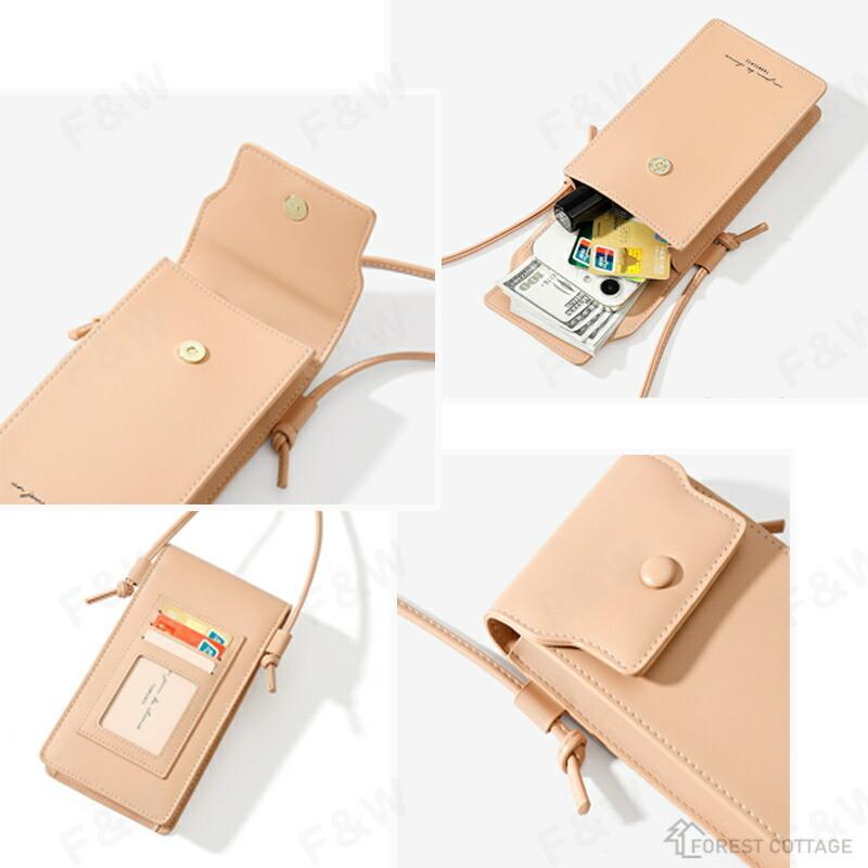 ショルダーバッグ スマホポーチ レディース スマホショルダー スマホポシェット スマホポケット iPhone スマートフォン ウォレット ミニ スマホ ポーチ |  | 02