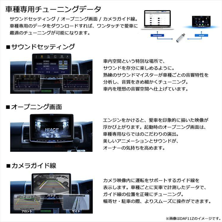 ALPINE DAF11Z アルパイン 11型フローティング ビッグDA apple ALPINE DAF11Z アルパイン 11型フローティング ビッグDA apple