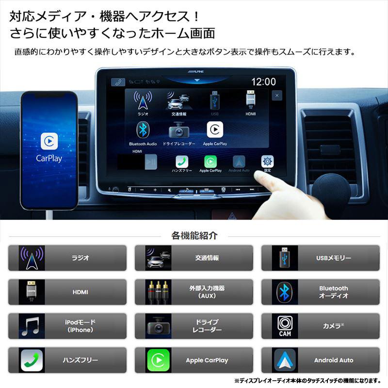 PF11DA-WRV-5-NR ALPINE アルパイン パーフェクトフィット ビッグDA11 11型ディスプレイオーディオ ホンダ WR-V(R6/3〜)ナビ装着用スペシャルパッケージ付車用 | ALPINE | 02