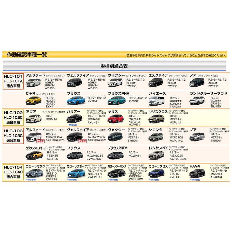 HLC-103 Bullcon ブルコン フジ電機工業 ヘッドライトコントローラー