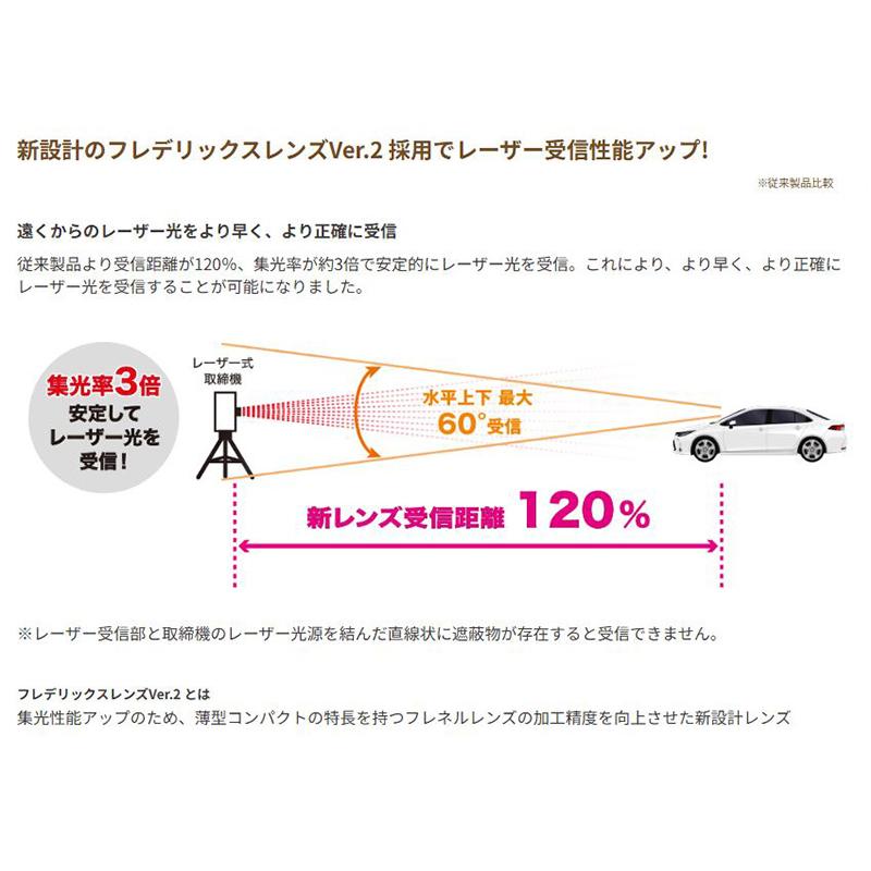 ASSURA AR-525MW cellstar セルスター アシュラ レーザー式オービス