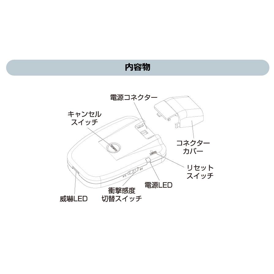 PMU-T02 車両用セキュリティユニット Amazon | コムテック 録画機能付インナーミラー専用駐車監視