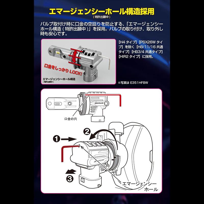 IPF E301HFB IPF アイピーエフ LED エフェクターII ヘッド＆フォグ