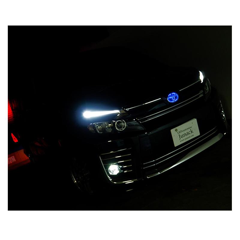 LTE-T11 Junack ジュナック LED Trans Emblem LEDトランスエンブレム スリムライン トヨタ車フロント/リア用 ZN6系86/60系ハリアー/50系プリウス/30系RAV4等 | Junack | 01