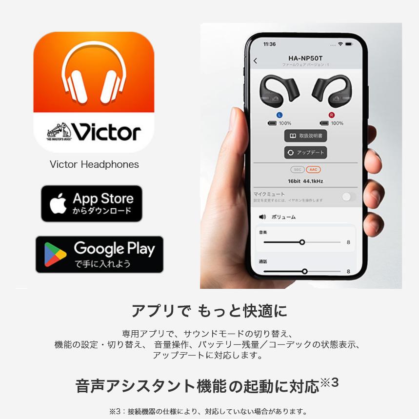 新品未開封 Victor HA-NP50T-C オープンイヤータイプ ビクター JVCケンウッド HA-NP50T-C KENWOOD ビクター Victor nearphones