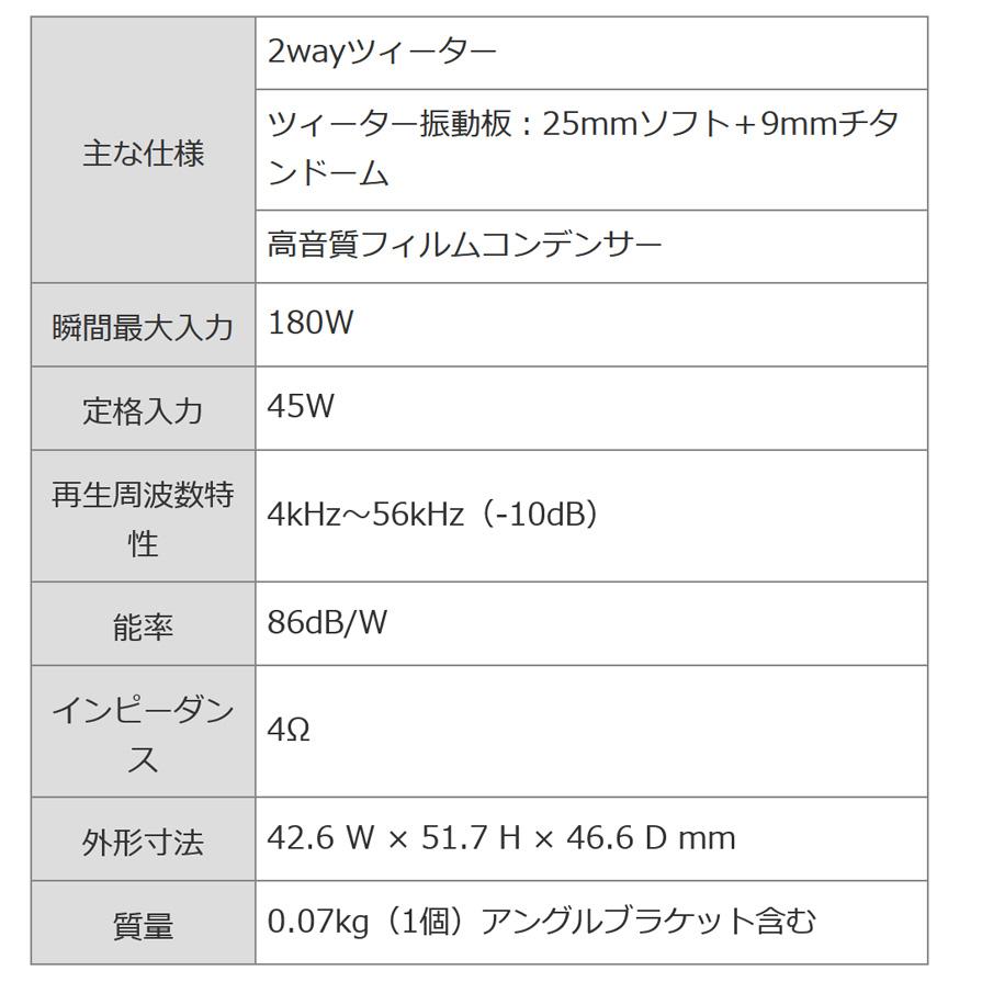 ケンウッド KFC-ST1005 KENWOOD 25mmチューンアップ・2way ケンウッド KFC-ST1005 KENWOOD 25mmチューンアップ・2way