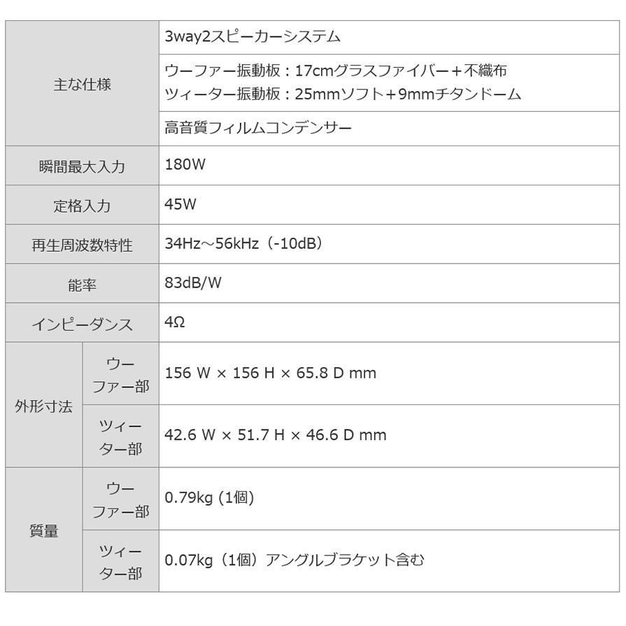 KFC-XS175S KENWOOD ケンウッド 17cm 3way2スピーカーシステム セパレートカスタムフィットスピーカー カースピーカー ハイレゾ対応2本1組・ツィーター1組付属｜skydragon｜05